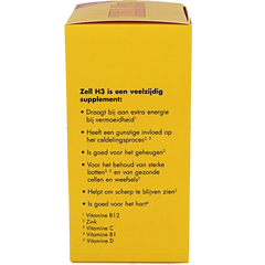 Zell H3 Vega capsules 120 Vegetarische capsules