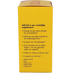 Zell H3 Vega capsules 120 Vegetarische capsules