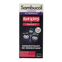 Sambucol Vlierbessensiroop for kids 120.00 Milliliter