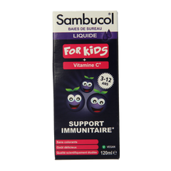 Sambucol Vlierbessensiroop for kids 120.00 Milliliter