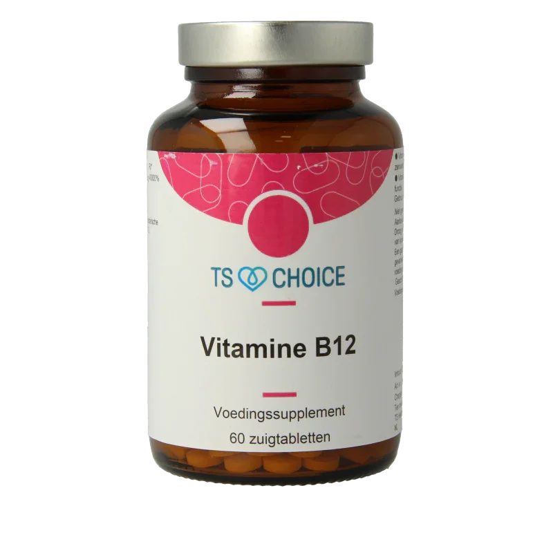 TS Choice Vitamine B12 cobalamine 60 Zuigtabletten