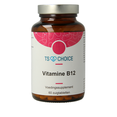 TS Choice Vitamine B12 cobalamine 60 Zuigtabletten