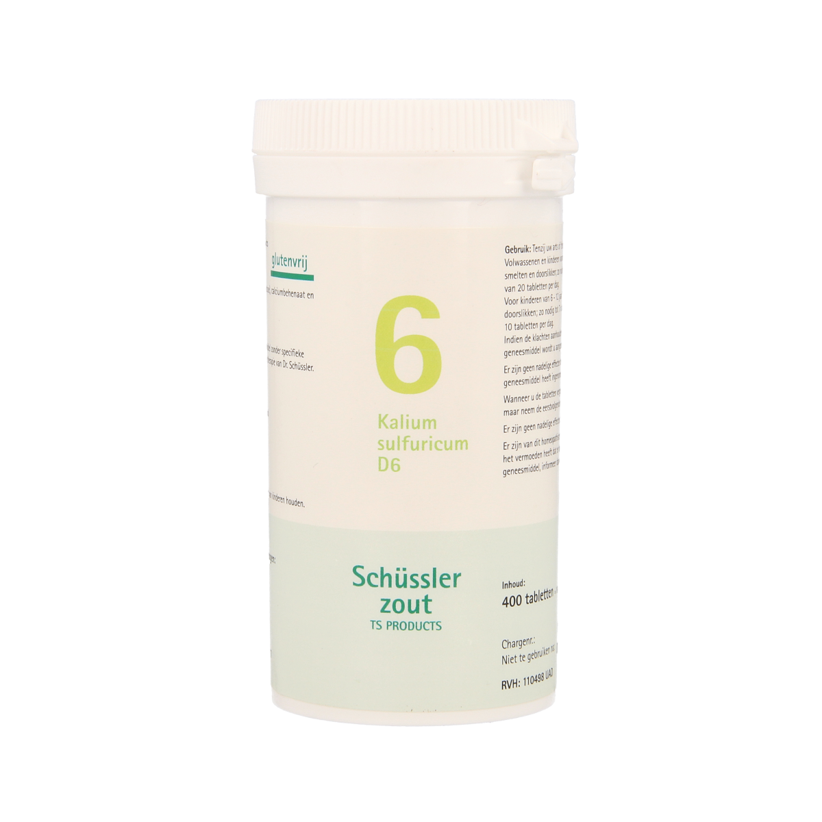 Pflüger Kalium sulfuricum 6 D6 Schussler 400.00 Tabletten