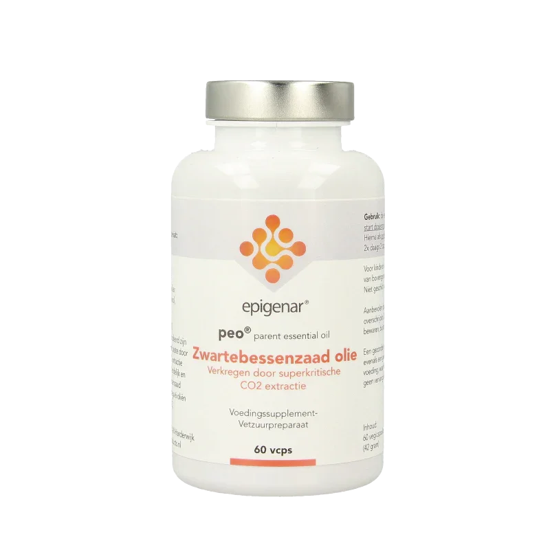 Epigenar Zwarte bessenzaadolie (parent oil) 60 Vegetarische capsules