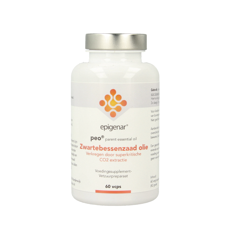 Epigenar Zwarte bessenzaadolie (parent oil) 60 Vegetarische capsules