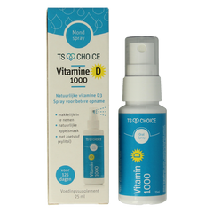 TS Choice Vitaminespray vitamine D 1000 25 Milliliter