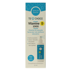 TS Choice Vitaminespray vitamine D 1000 25.00 Milliliter