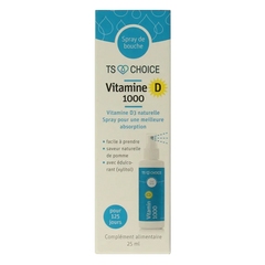 TS Choice Vitaminespray vitamine D 1000 25 Milliliter