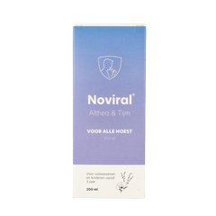 Noviral Alle hoest althea en tijmsiroop 200 Milliliter