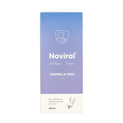 Noviral Alle hoest althea en tijmsiroop 200 Milliliter