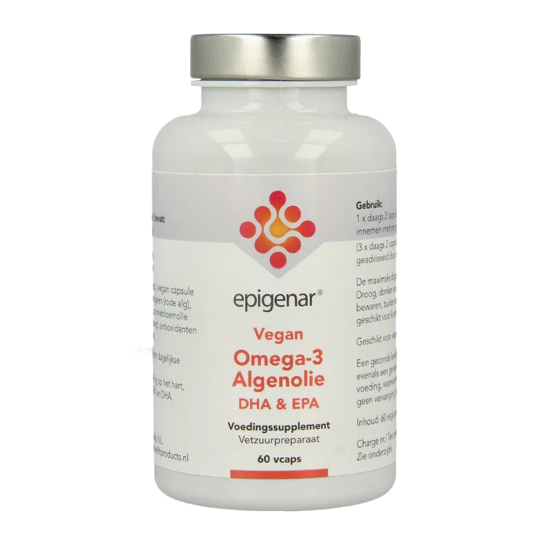 Epigenar Vegan omega-3 algenolie 60 Vegetarische capsules