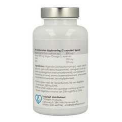 Epigenar Vegan omega-3 algenolie 60 Vegetarische capsules