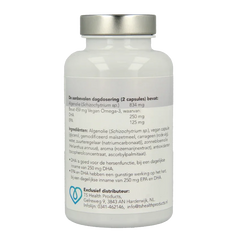 Epigenar Vegan omega-3 algenolie 60 Vegetarische capsules