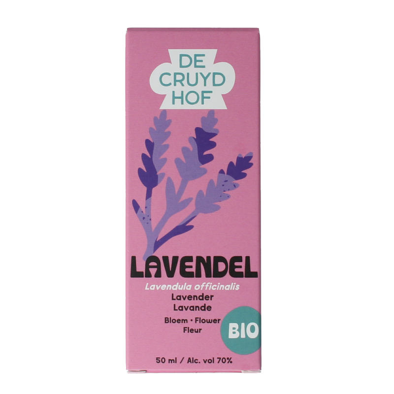 Cruydhof Lavendula officinalis flor/lavendel bio 50 Milliliter