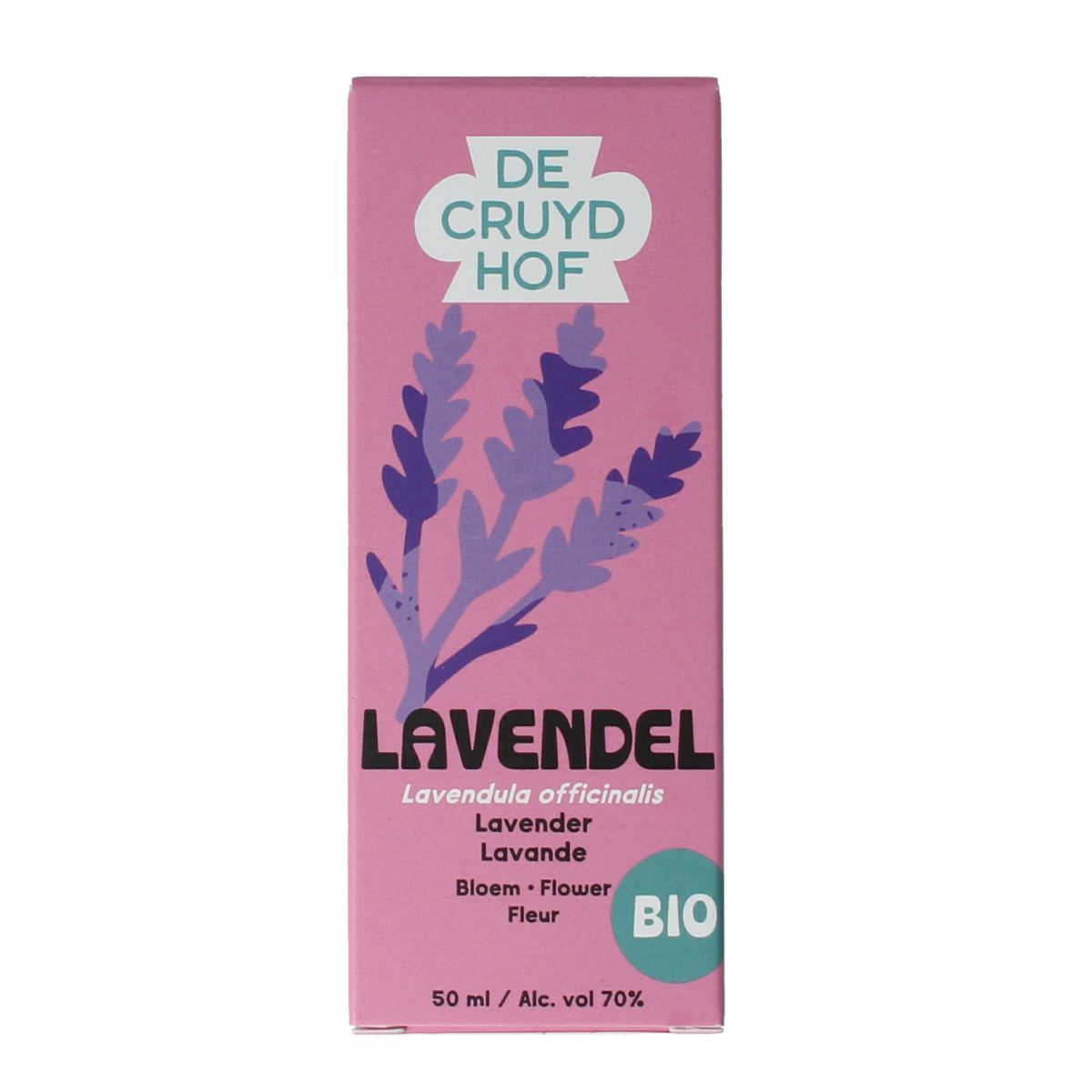 Cruydhof Lavendula officinalis flor/lavendel bio 50.00 Milliliter
