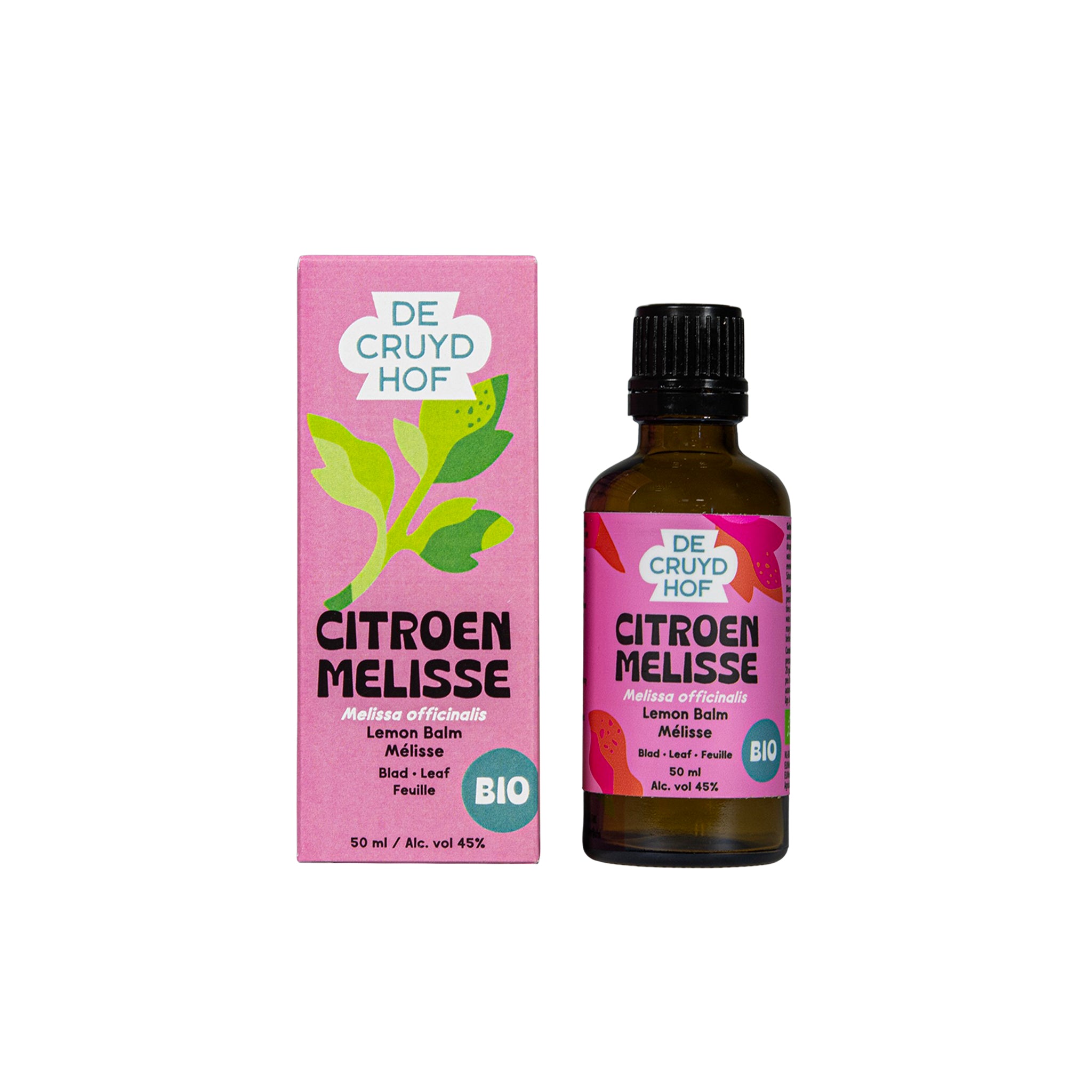 Cruydhof Melissa officinalis fol/citroenmelisse bio 50.00 Milliliter