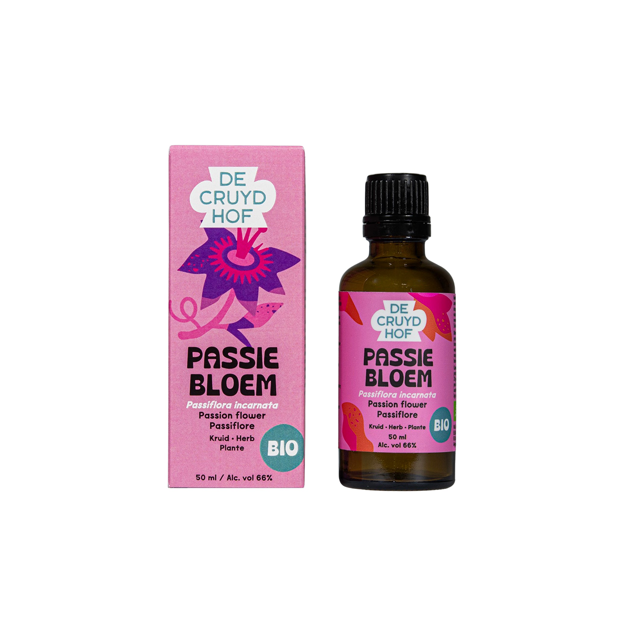 Cruydhof Passiflora incarnata hrb/passiebloem bio 50.00 Milliliter
