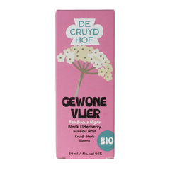 Cruydhof Sambucus nigra herb/gewone vlier bio 50.00 Milliliter