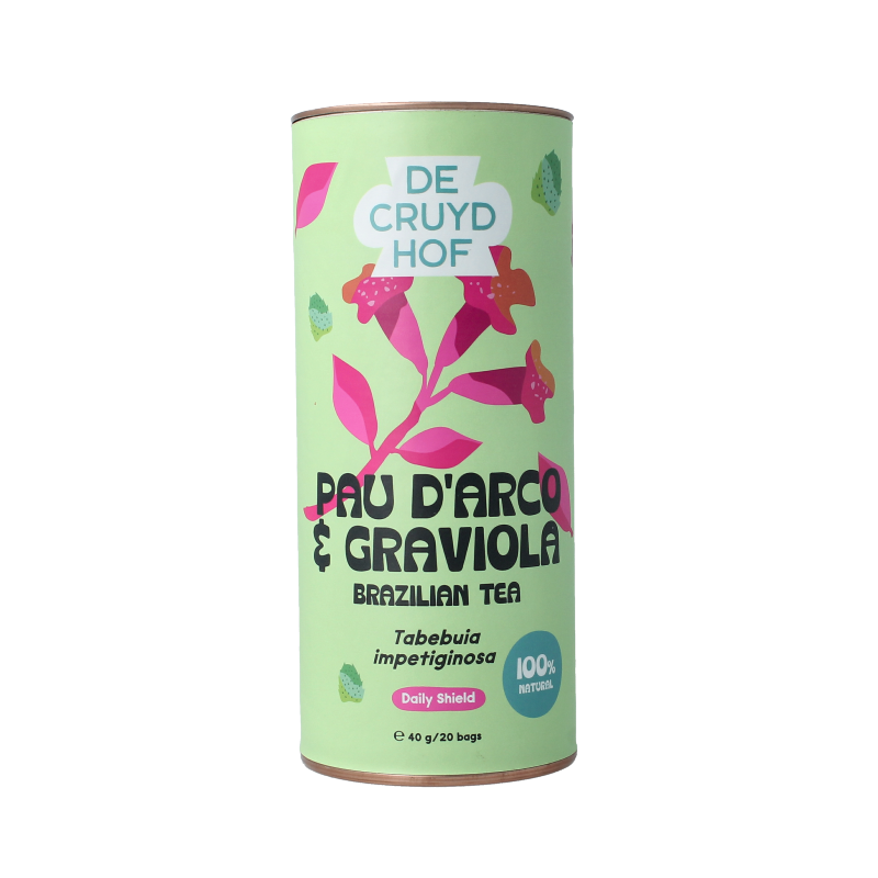 Cruydhof Thee pau d'arco / graviola 20 Stuks