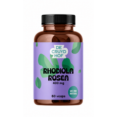 De Cruydhof Rhodiola rosea 60.00 Vegetarische capsules