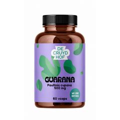 De Cruydhof De Cruydhof Guarana bio 60.00 Vegetarische capsules