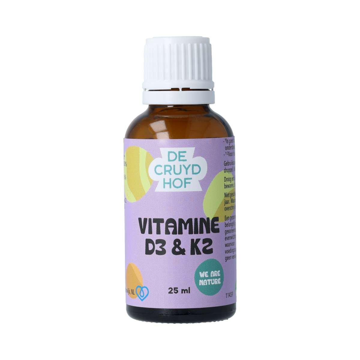 De Cruydhof Vitamine D3 & K2 25.00 Milliliter