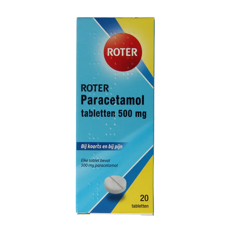 Roter Paracetamol 500mg 20 Tabletten