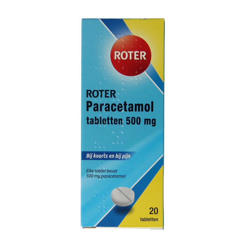Roter Paracetamol 500mg 20 Tabletten