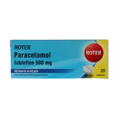 Roter Paracetamol 500mg 20 Tabletten