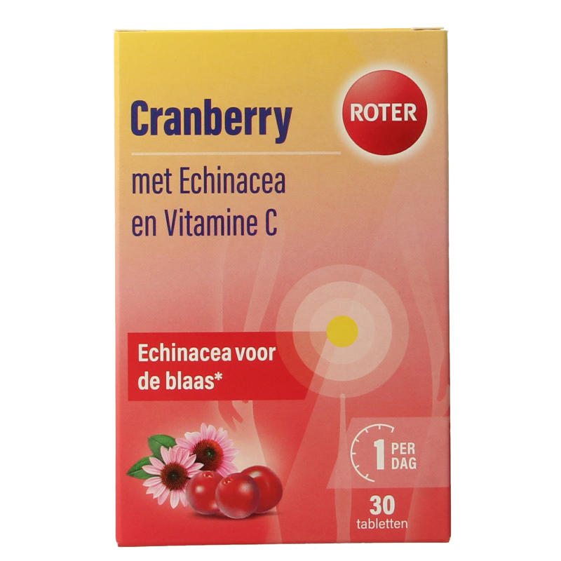 Roter Cranberry vitamine C & echinacea 30 Tabletten