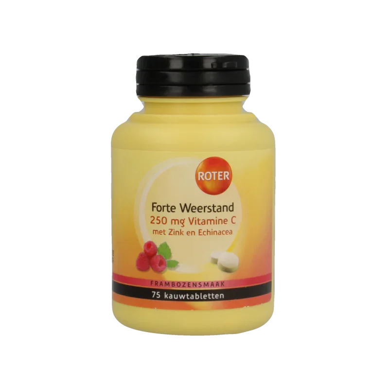 Roter Vitamine C weerstand forte 250mg 75 Tabletten