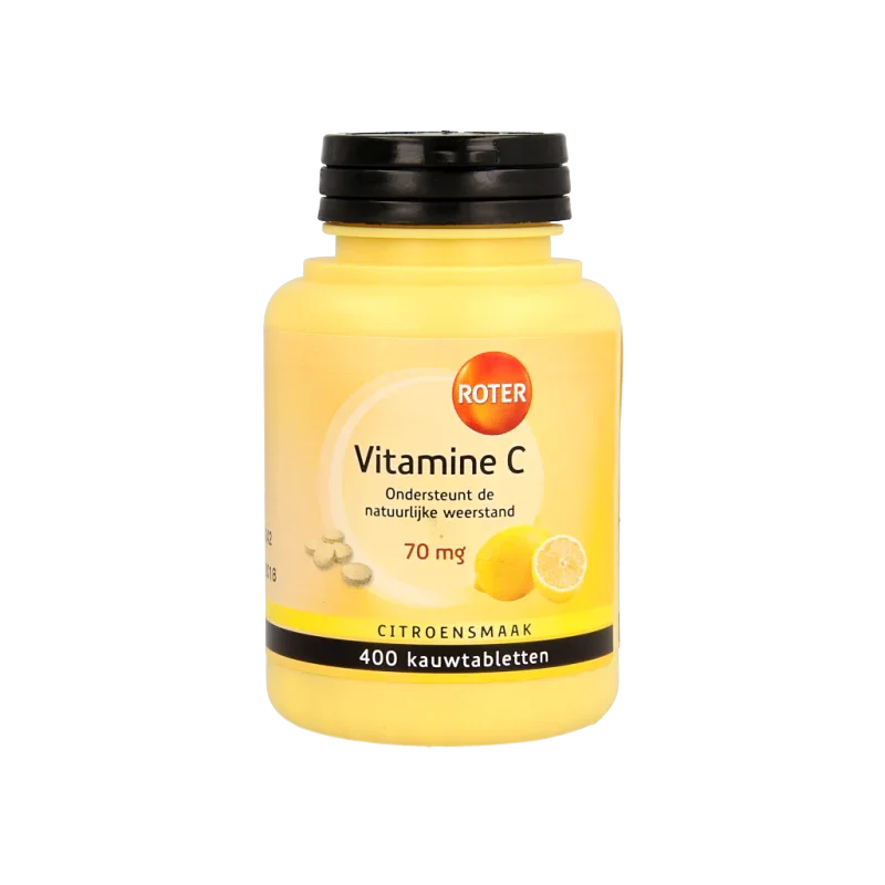 Roter Vitamine C 70 mg 400 Kauwtabletten