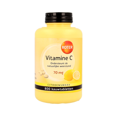 Roter Vitamine C 70 mg kauwtablet 800 Kauwtabletten