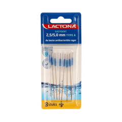 Lactona Easydent A 2.5-5mm zonder houdertje 8.00 Stuks