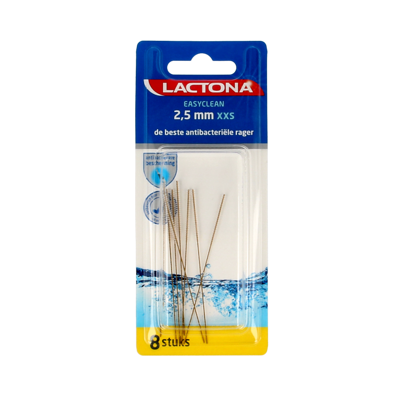 Lactona Easyclean XXS long 2.5mm 8 Stuks