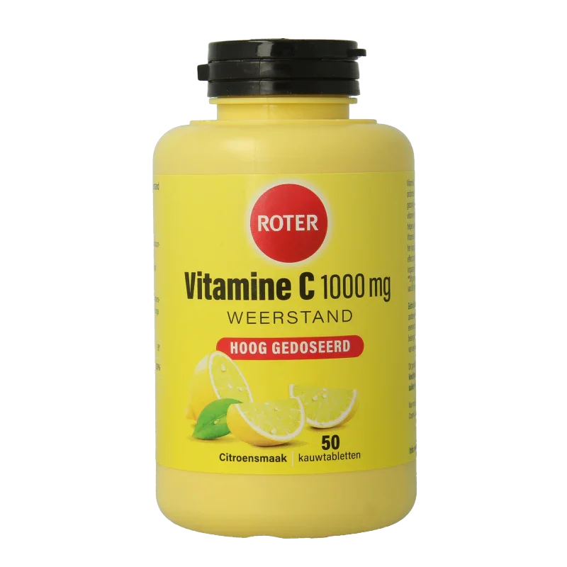 Roter Vitamine C 1000mg 50.00 Kauwtabletten