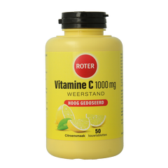 Roter Vitamine C 1000mg 50.00 Kauwtabletten