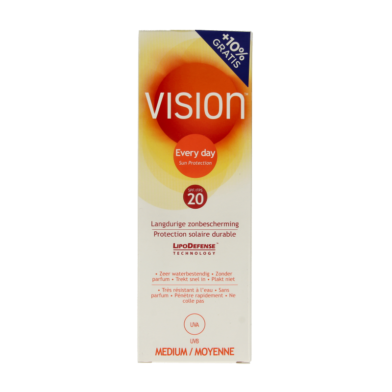 Vision High medium SPF20 180 Milliliter