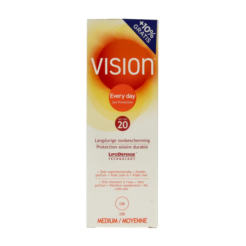Vision High medium SPF20 180 Milliliter