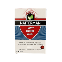 Natterman Alles-in-1 hoestpastilles 20 Stuks