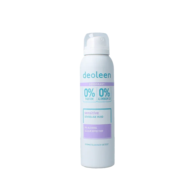 Deoleen Deodorant spray 0% sensitive 150 Milliliter