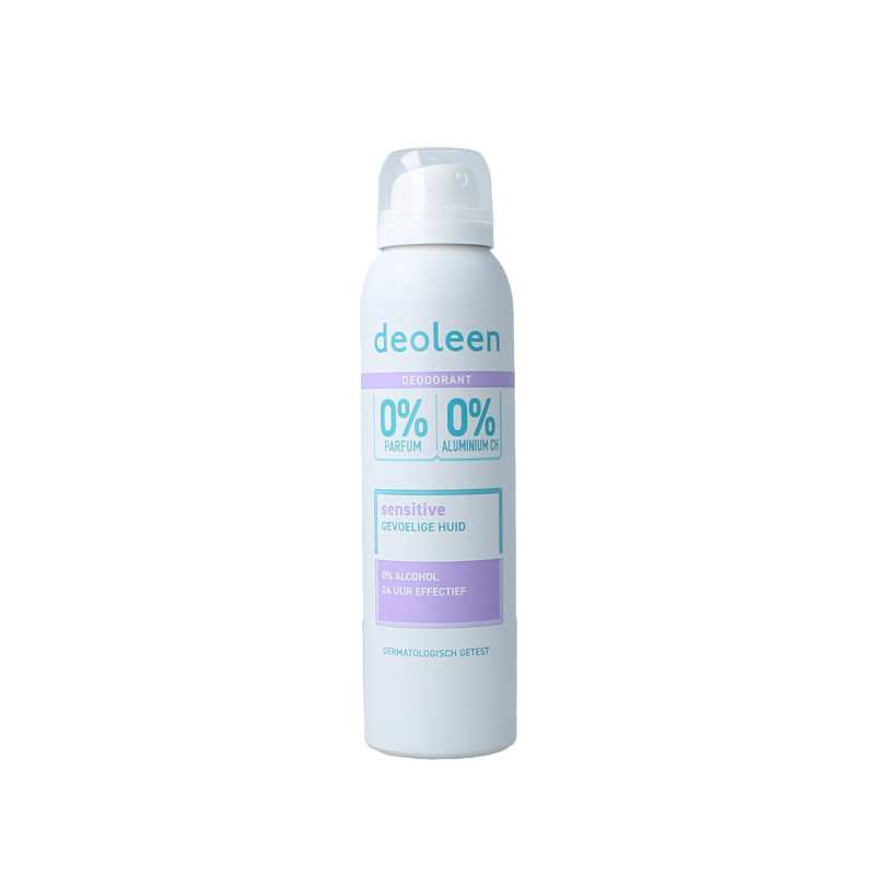 Deoleen Deodorant spray 0% sensitive 150 Milliliter
