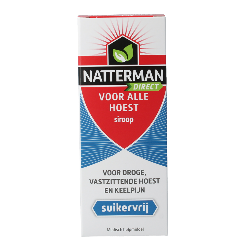 Natterman Hoest drank alle hoest suikervrij 120.00 Milliliter