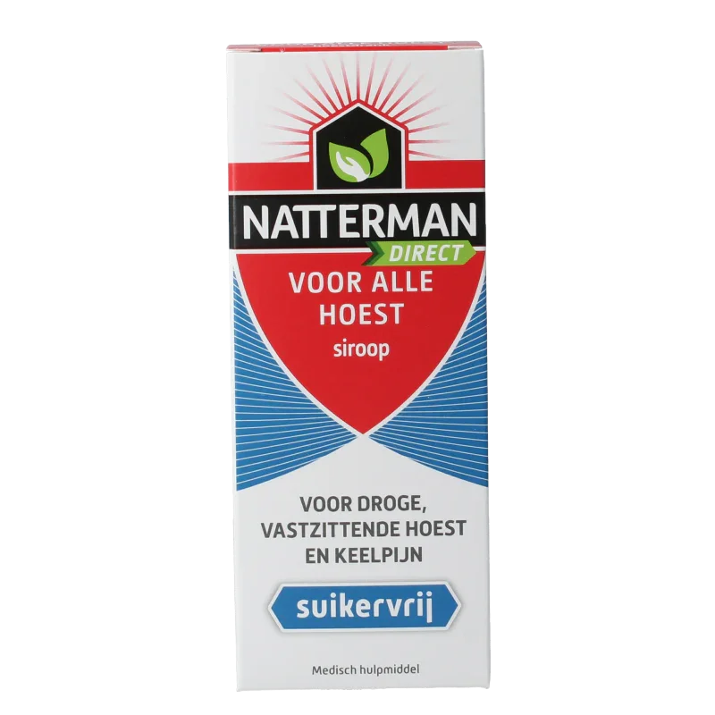 Natterman Hoest drank alle hoest suikervrij 120 Milliliter