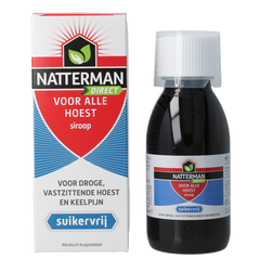 Natterman Hoest drank alle hoest suikervrij 120 Milliliter