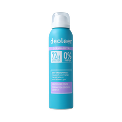 Deoleen Deodorant spray intense gevoelige huid 150.00 Milliliter