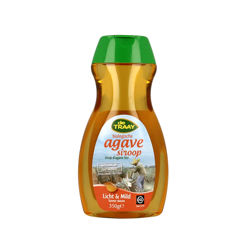 Traay Agavesiroop licht & mild bio 350 Gram