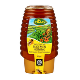 Traay Bloemenhoning knijpfles bio 365 Gram