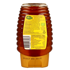 Traay Bloemenhoning met citroen knijpfles bio 365 Gram