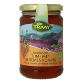 Traay Tijm- met bloemenhoning eko bio 350 Gram